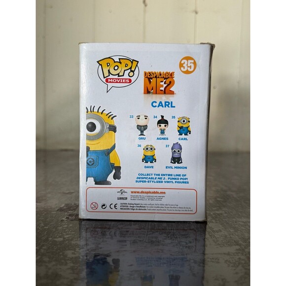 Funko POP! Movies Despicable Me 2 Carl #35 Vinyl Figure - Picture 3 of 8